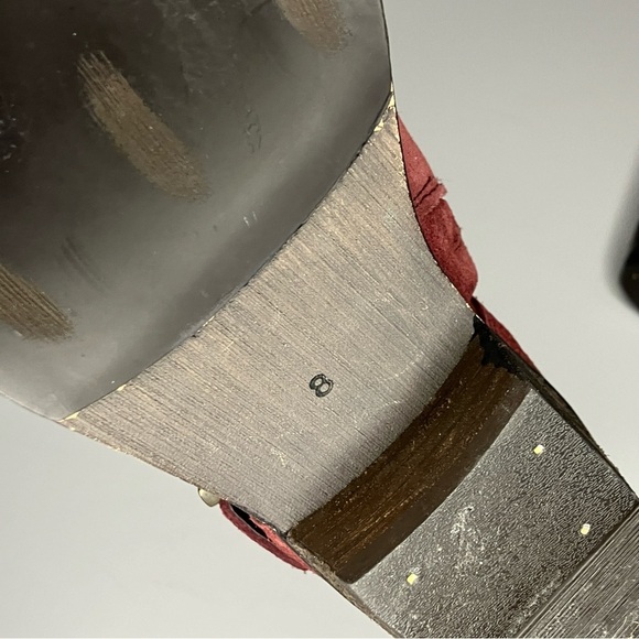 Seychelles Weekenders Castanets Boots Women's 8 Burgundy Suede Ankle Booties - Picture 9 of 9